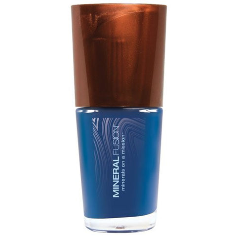 Mineral Fusion Sapphire Dream Mineral on A Mission Nail Lacquer-0.33 Oz