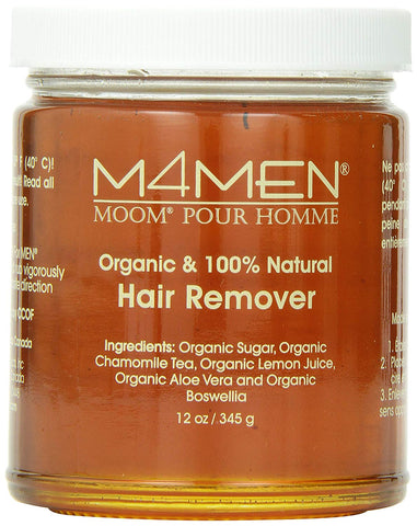 Moom M4Men Organic Hair Remover-12 Oz