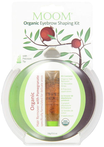 Moom Organic Eyebrow Shaping Kit-0.6 Oz