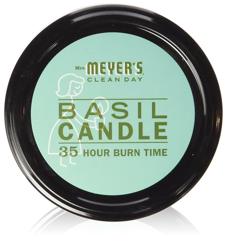 Mrs.Meyer's Basil Candle-7.2 Oz