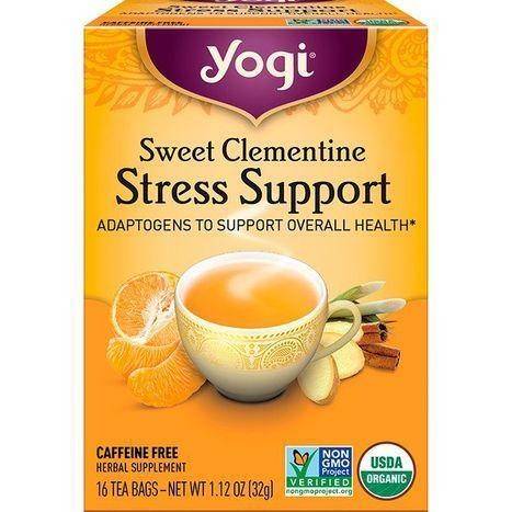 Yogi Tea, Sweet Clementine, Caffeine Free, Bags - 16 Tea Bags