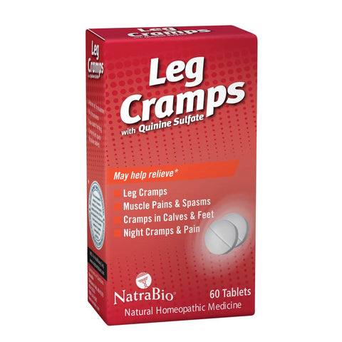 Natra Bio Leg Cramps With Quinine Sulfate-60 Tablets