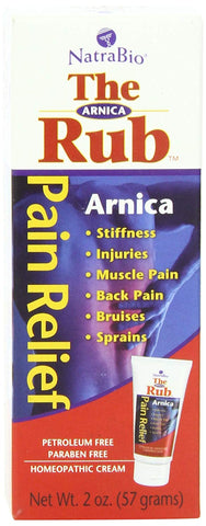 Natra Bio The Arnica Rub Pain Formula-2 Oz