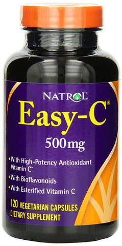Natrol Easy-C 500 Mg-120 Vegetarian Capsules