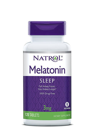 Natrol Melatonin 3 Mg Dietary Supplement-120 Tablets