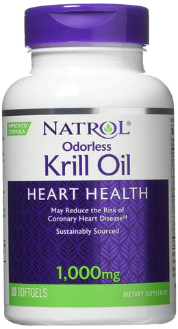Natrol Omega-3 Krill Oil 1000 Mg-30 Softgels