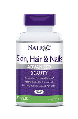 Natrol Skin, Hair & Nails One Per Day-60 Capsules