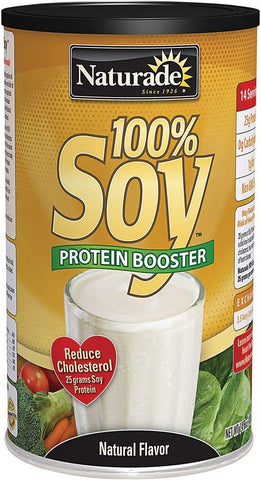 Naturade 100% Soy Protein Booster Natural Flavor-14.8 Oz