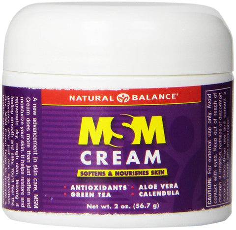 Natural Balance MSM Cream-2 Oz