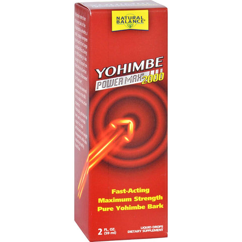 Natural Balance Yohimbe Power Max 2000 Maximum Strength-2 Oz