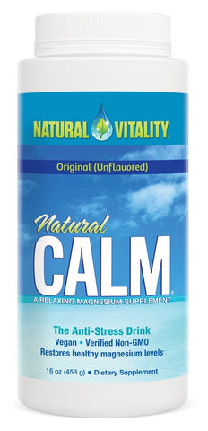 Natural Vitality Calm The Anti Stress Drink Original Unflavored-16 Oz