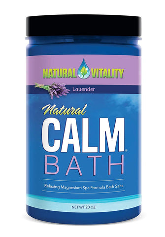 Natural Vitality Natural Calm Bath Salts Lavender-20 Oz
