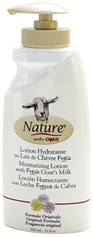 Nature By Canus Moisturizing Lotion With Fresh Goat's Milk Original-11.8 Oz