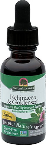 Nature's Answer Echinacea & Goldenseal 1000 Mg-1 Oz