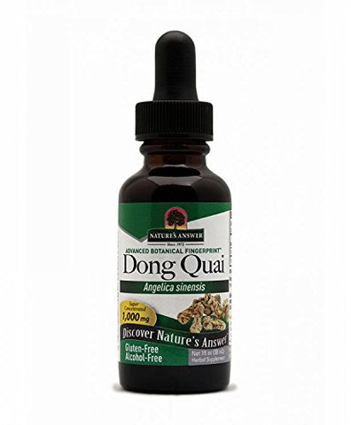 Nature's Answer Dong Quai Angelica Sinesis 1000 Mg-1 Oz