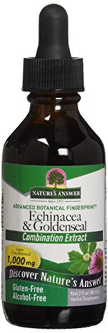 Nature's Answer Echinacea & Goldenseal 1000 Mg-2 Oz