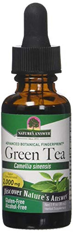 Nature's Answer Green Tea Camellia Sinensis 2000 Mg-1 Oz