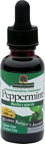 Nature's Answer Peppermint Mentha X Piperita 1000 Mg-1 Oz