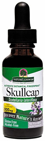 Nature's Answer Skullcap Scutellaria Lateriflora 2000 Mg-1 Oz