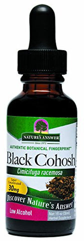 Nature's Answer Black Cohosh Cimicifuga Racemosa 100 Mg Low Alcohol-1 Oz