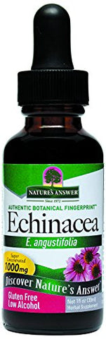 Nature's Answer Echinacea E.Angustifolia 1000 Mg Low Alcohol-1 Oz