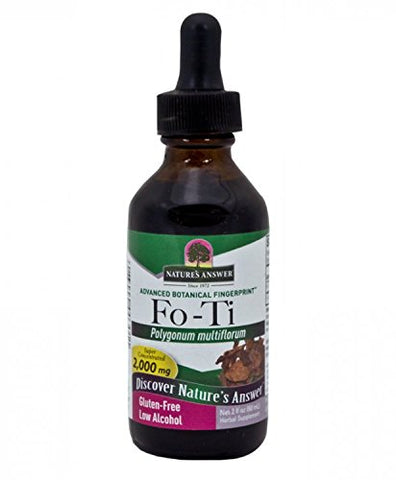 Nature's Answer Fo-Ti Polygonum Multiflorum 2000 Mg Low Alcohol-2 Oz