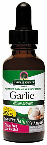 Nature's Answer Garlic Allium Sativum 2000 Mg Low Alcohol-1 Oz