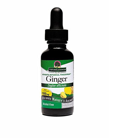 Nature's Answer Ginger Zingiber Officinale 1000 Mg-1 Oz