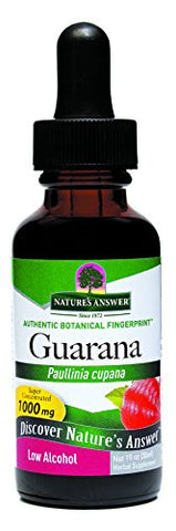 Nature's Answer Guarana 1000 Mg Low Alcohol-1 Oz