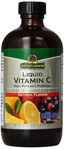 Nature's Answer Liquid Vitamin C Natural Flavor-8 Oz