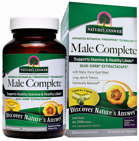 Nature's Answer Male Complete Liquid In Capsule-120 Vegetarian Capsules