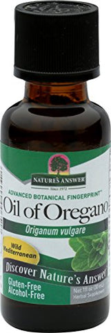 Nature's Answer Oil Of Oregano Origanum Vulgare Wild Mediterranean-1 Oz