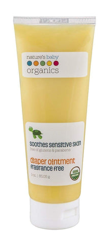 Nature's Baby Organics Diaper Ointment Fragrance Free-3 Oz
