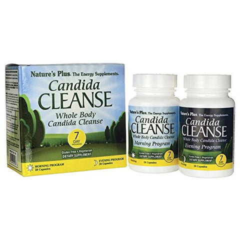 Natures Plus Candida Cleanse Whole Body Candida Cleanse 7 Day Program-56 Capsules