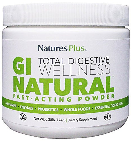 Natures Plus GI Natural Total Digestive Wellness Powder-0.38 Lb