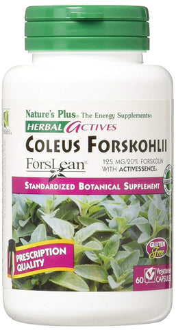 Natures Plus Coleus Forskohli 125 Mg-60 Vegetarian Capsules