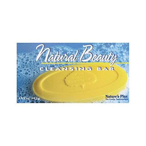 Natures Plus Natural Beauty Cleansing Bar-3 1/2 Oz