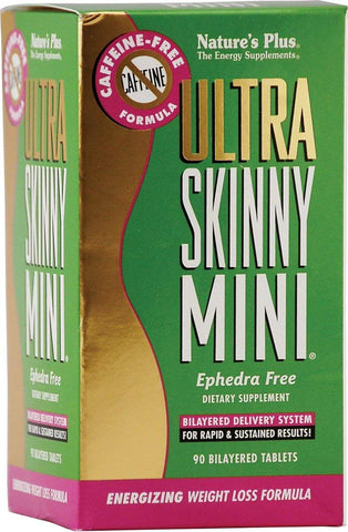 Natures Plus Ultra Skinny Mini Caffeine Free-90 Bilayered Tablets