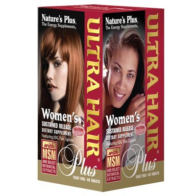 Natures Plus Ultra Hair Plus Women's Sustained Release-60 Tablets