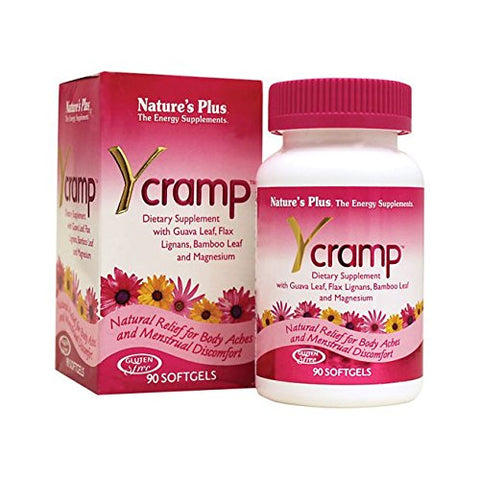 Natures Plus Y-Cramp Dietary Supplement-90 Softgels