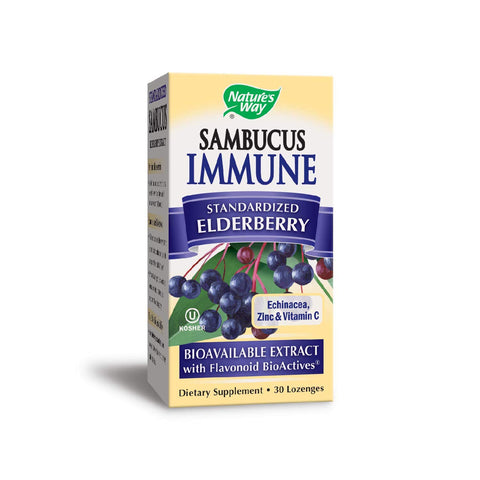 Nature's Way Sambucus Standardized Immune Lozenges-30 Lozenges