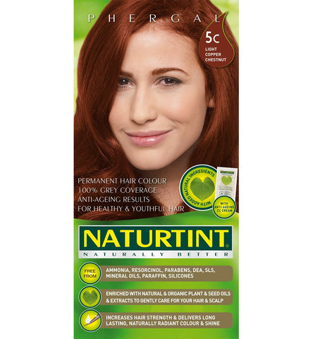 Naturtint 5C Light Copper Chestnut Permanent Hair Color-5.6 Oz