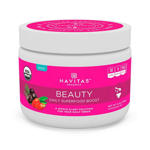 Navitas Naturals Organic Beauty Daily Superfood Boost-4.2 Oz