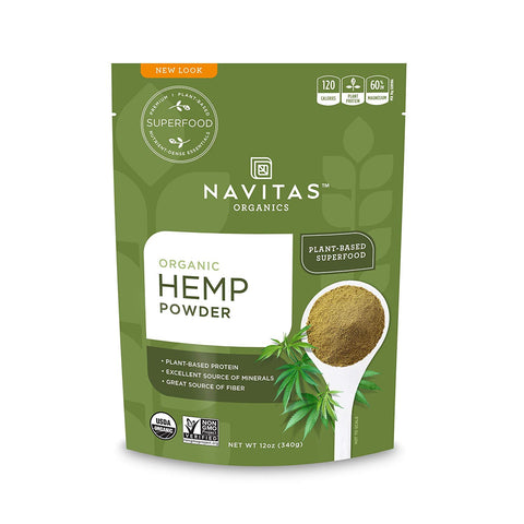 Navitas Naturals Oragnic Hemp Protein Powder-12 Oz