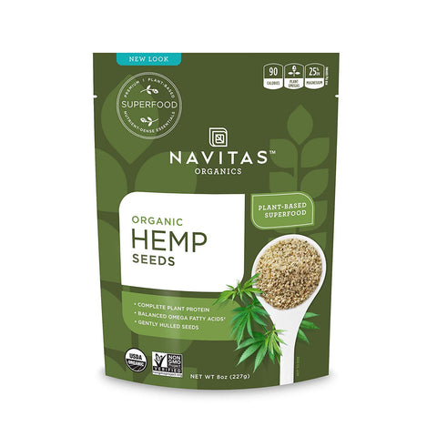 Navitas Naturals Organic Hemp Seed Kashmir Superfood-8 Oz