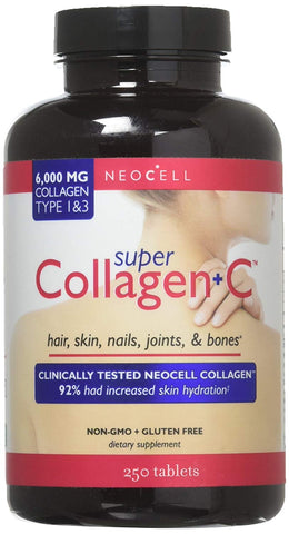 Neo Cell Super Collagen+C Type 1 & 3 6000 Mg-250 Tablets