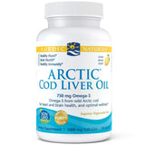 Nordic Naturals Arctic Cod Liver Oil 750 Mg Omega-3 Lemon Flavor-90 Softgels