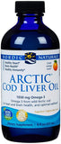 Nordic Naturals Arctic Cod Liver Oil Omega-3 1060 Mg Orange Flavor-8 Oz