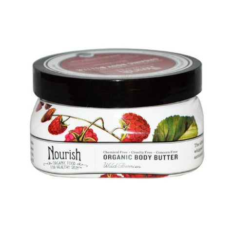 Nourish Organic Body Butter Wild Berries-3.6 Oz