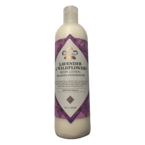 Nubian Heritage Lavender & Wildflowers Body Lotion With Vitamin E-13 Oz
